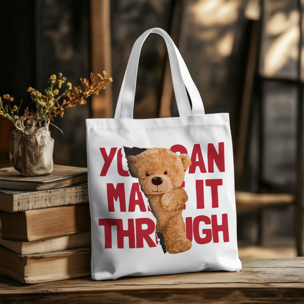 tote bag teddy bear