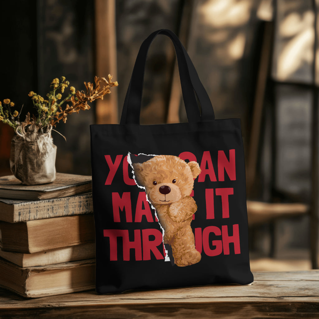 tote bag teddy bear