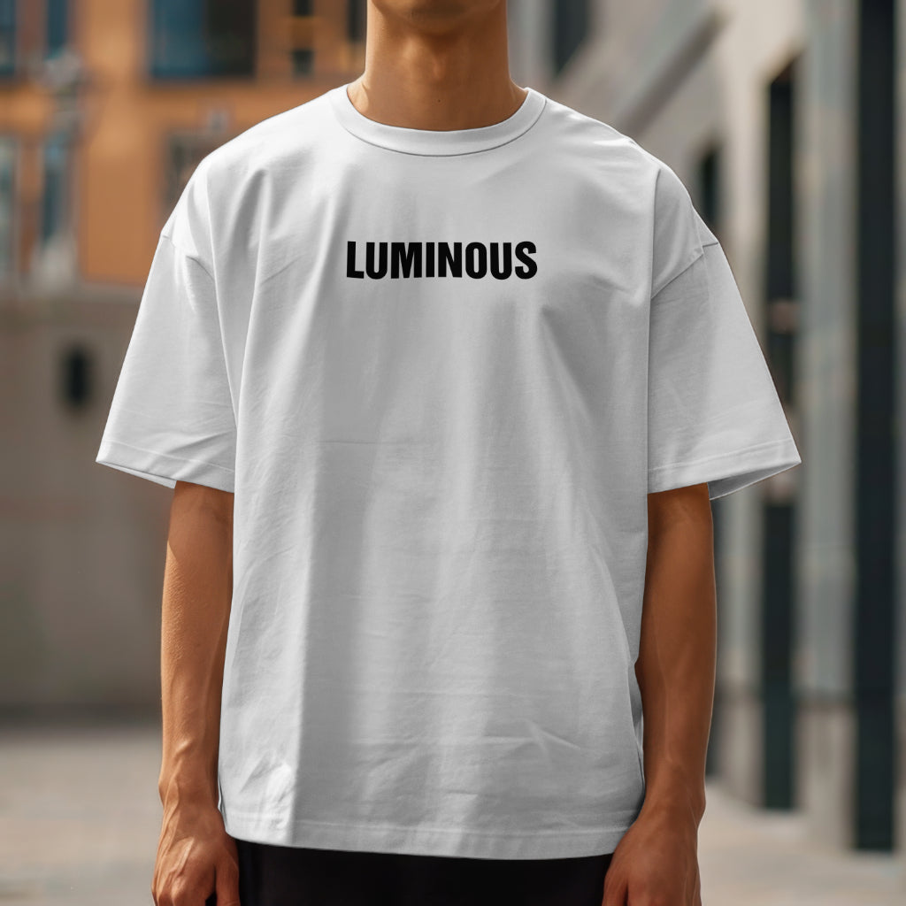 Luminous 3D Text Pop-Up on Fabric with 7oz
