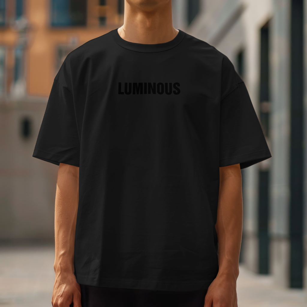 Luminous 3D Text Pop-Up on Fabric with 7oz