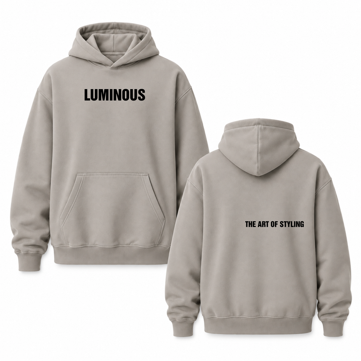 Luminous 3D Vinyl Heavyweight Pullover Hoodie