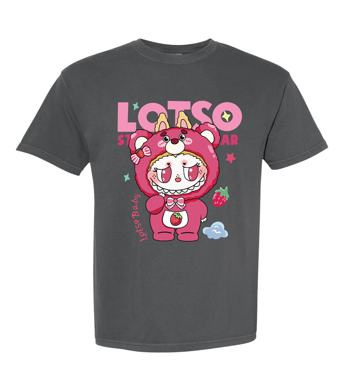 Unisex T-Shirt Lotso Cute Baby Face Casual Top