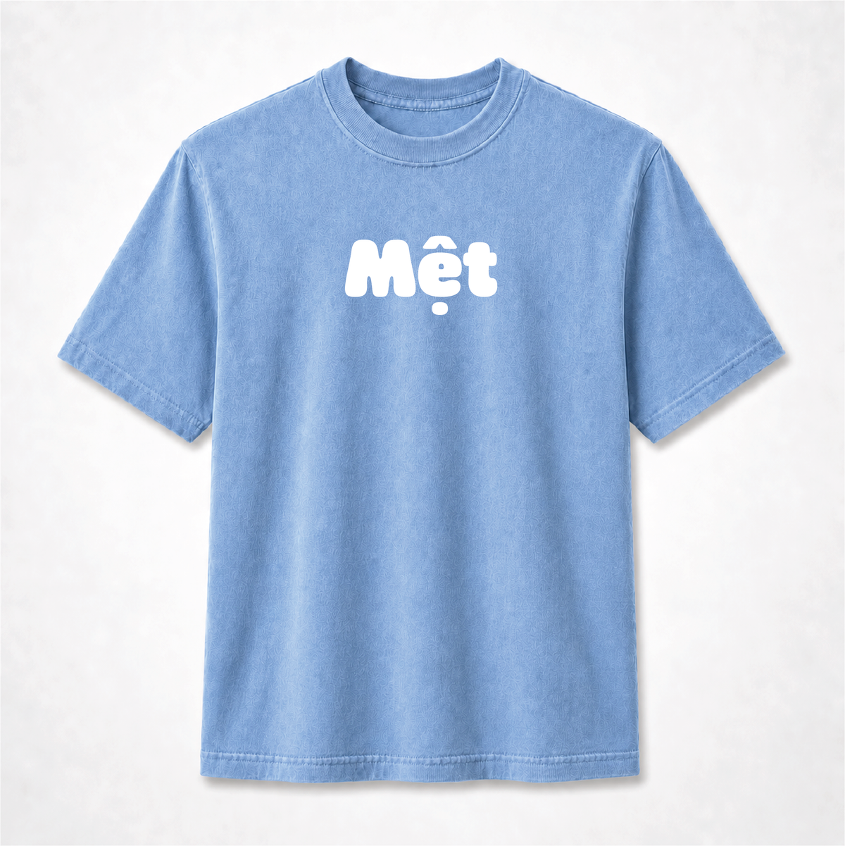 Mệt Vietnamese T-Shirt – Funny Tired Minimalist Graphic Tee