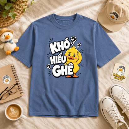 Khó Hiểu Ghê Funny Vietnamese Duck Graphic Tee