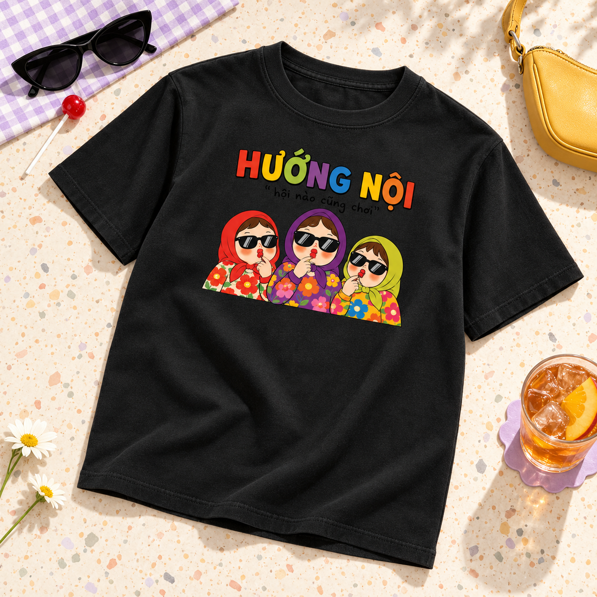 Hướng Nội Vietnamese Introvert Club Graphic Tee