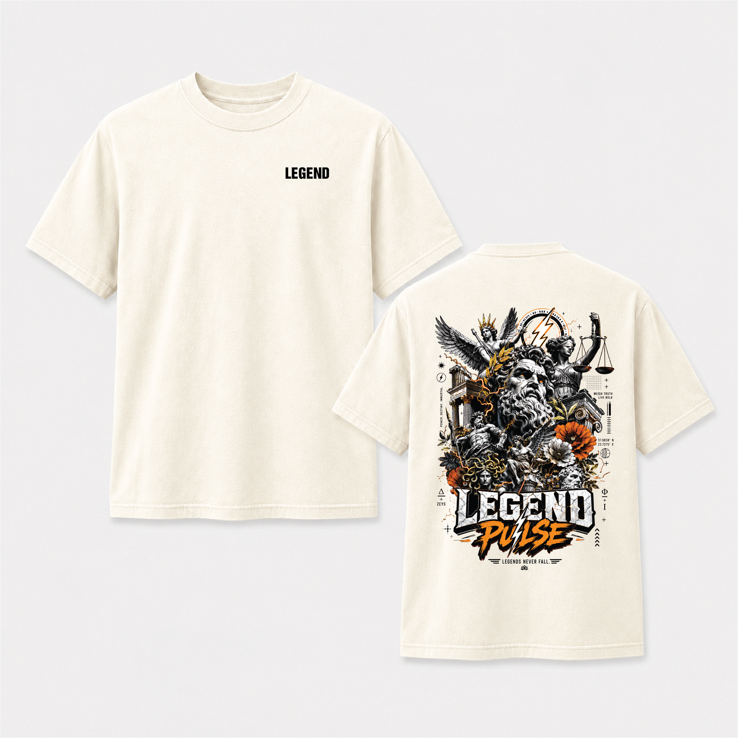 Legend Pulse Greek Mythology Comfort Colors T-Shirt
