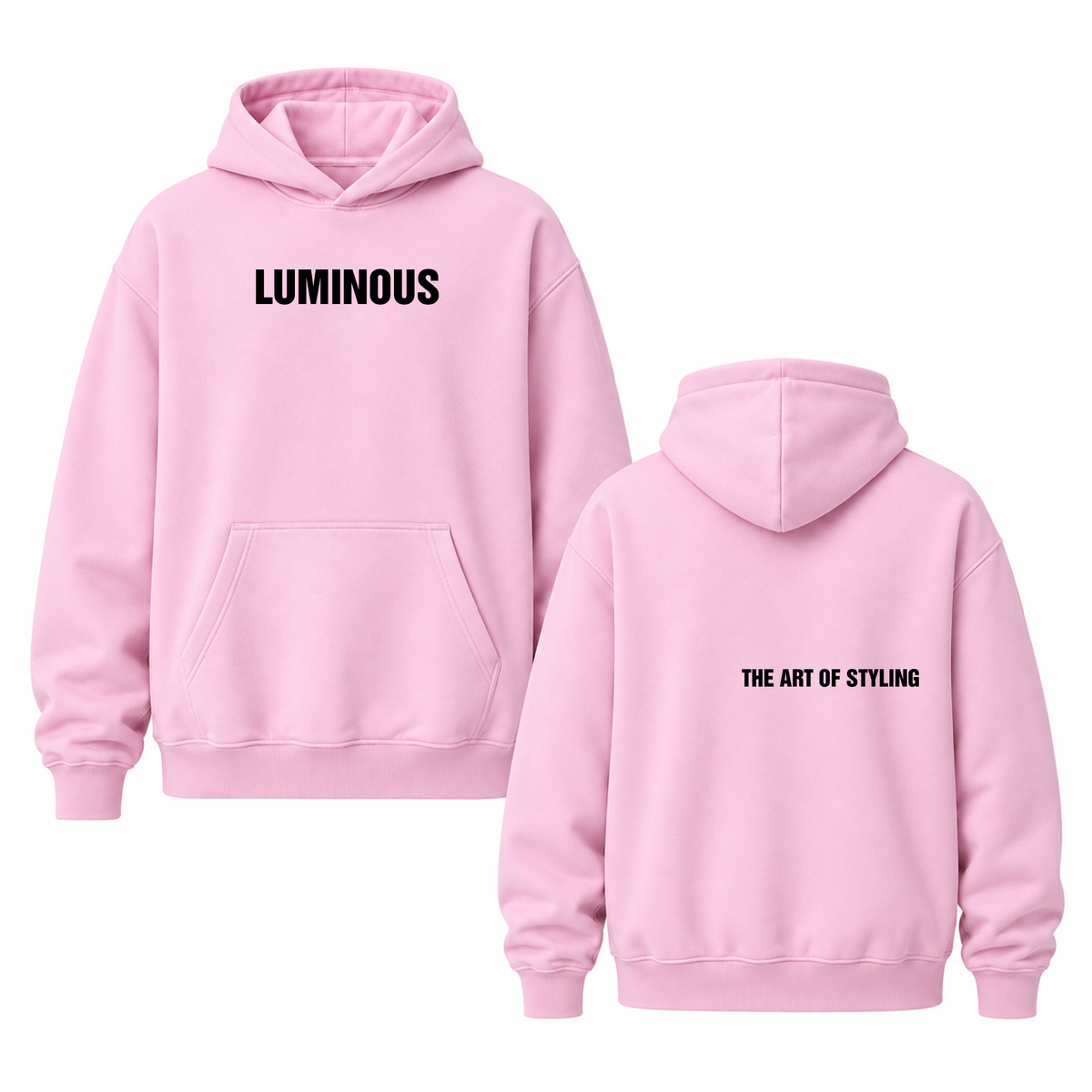 Luminous 3D Vinyl Heavyweight Pullover Hoodie