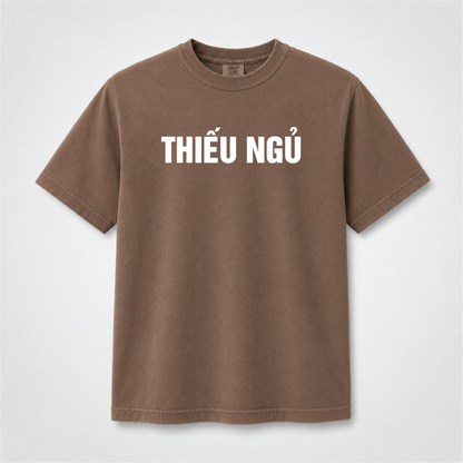 Thiếu Ngủ Vietnamese Funny Graphic Tee