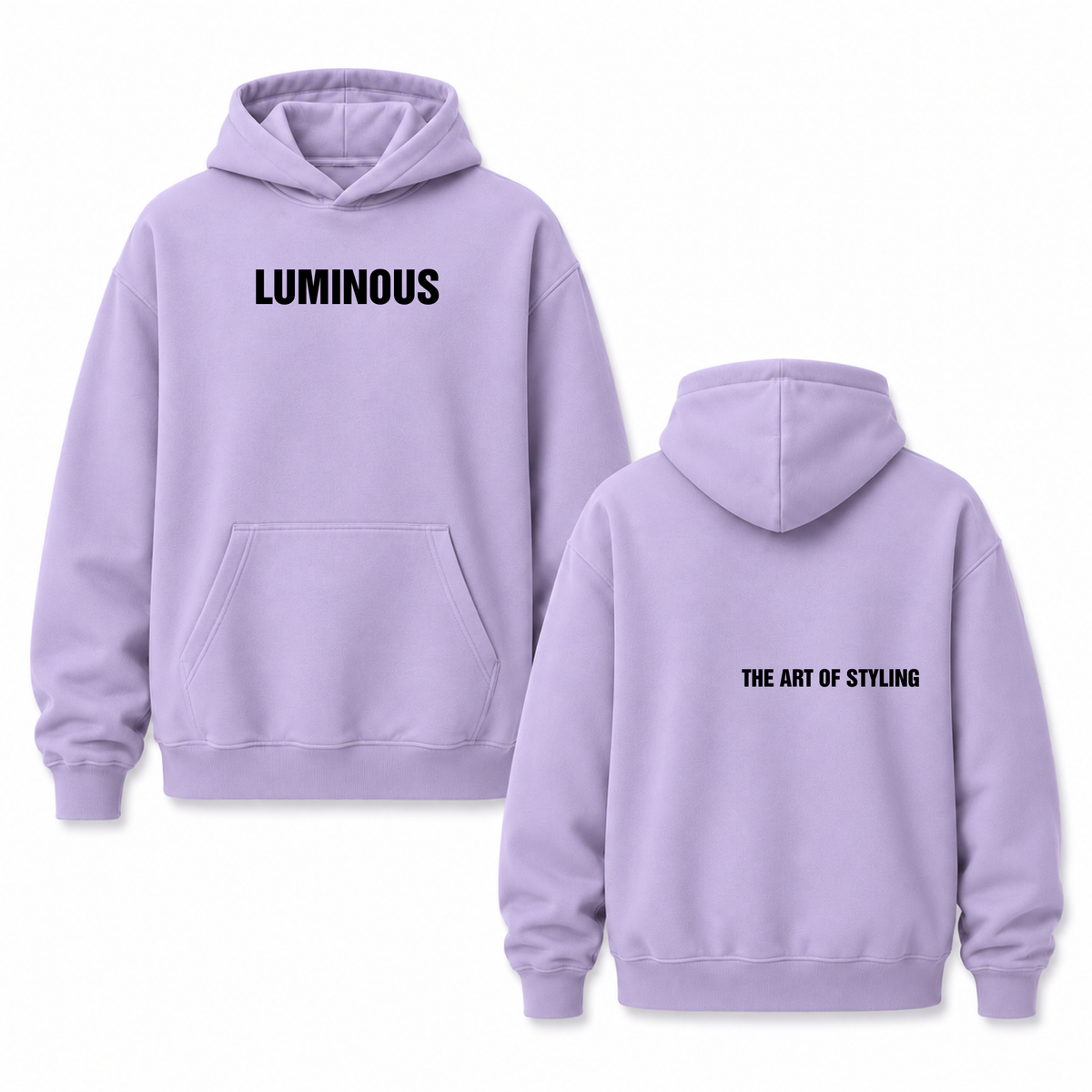 Luminous 3D Vinyl Heavyweight Pullover Hoodie