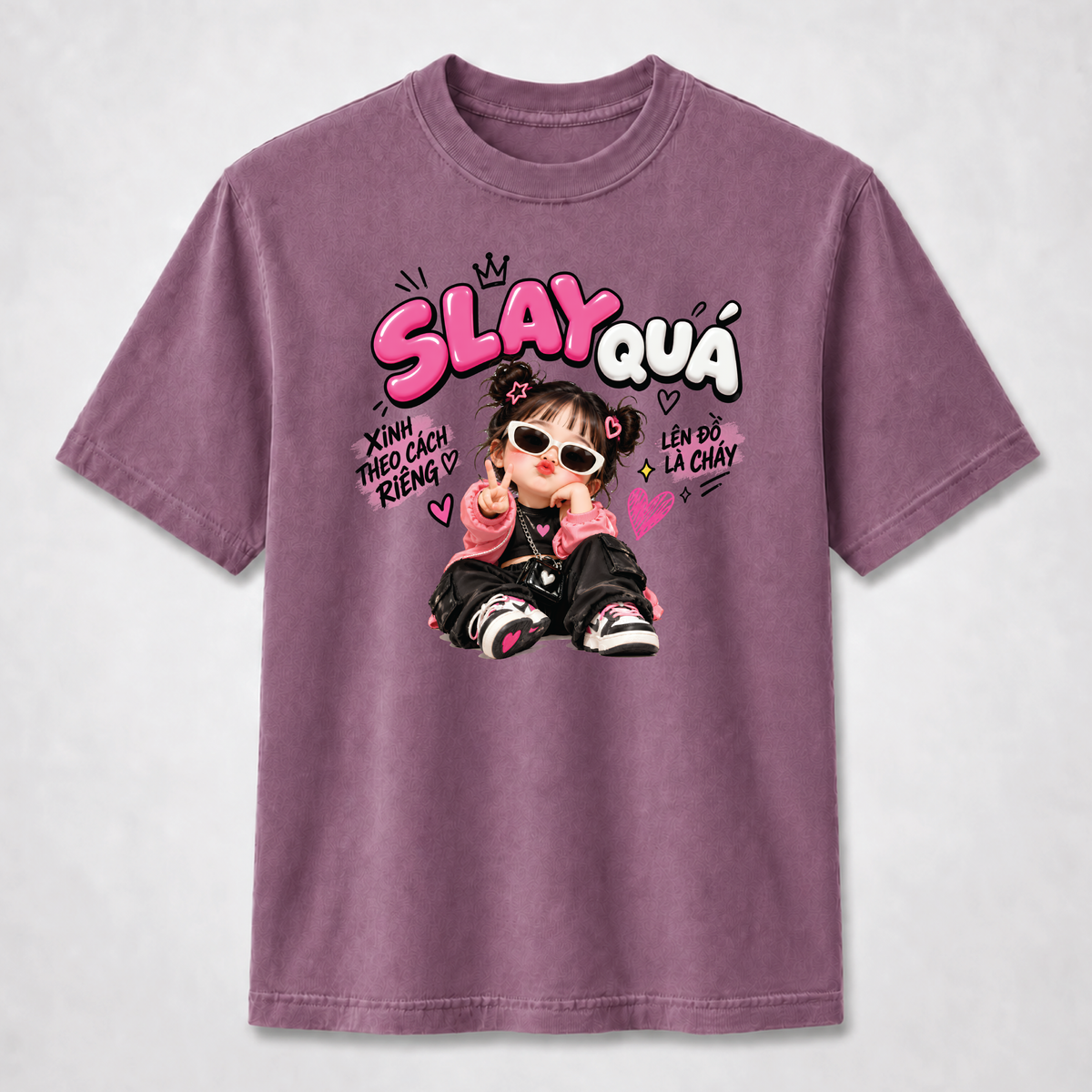 Slay Quá Vietnamese Fashion Girl Graphic Tee