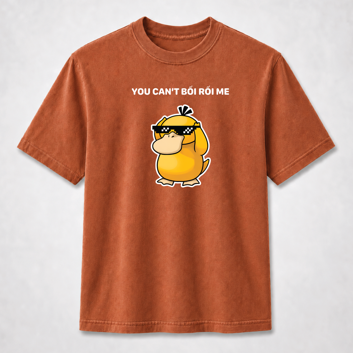 You Can’t Bối Rối Me Funny Confused Duck Graphic Tee