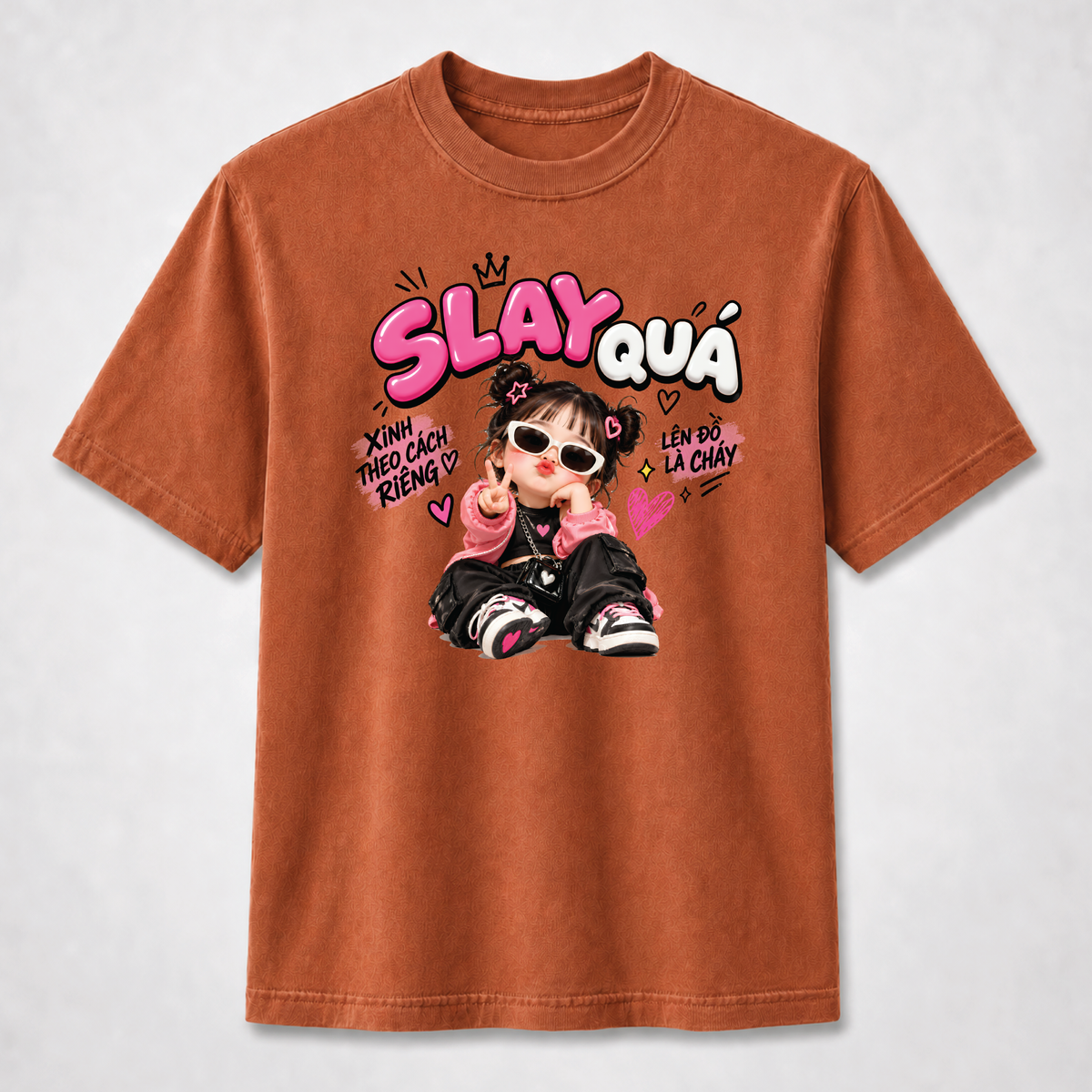 Slay Quá Vietnamese Fashion Girl Graphic Tee