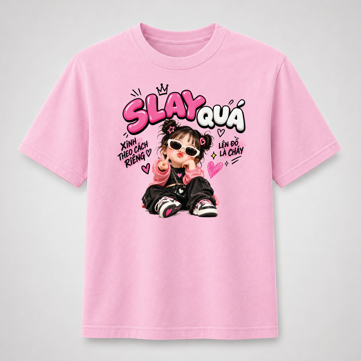 Slay Quá Vietnamese Fashion Girl Graphic Tee
