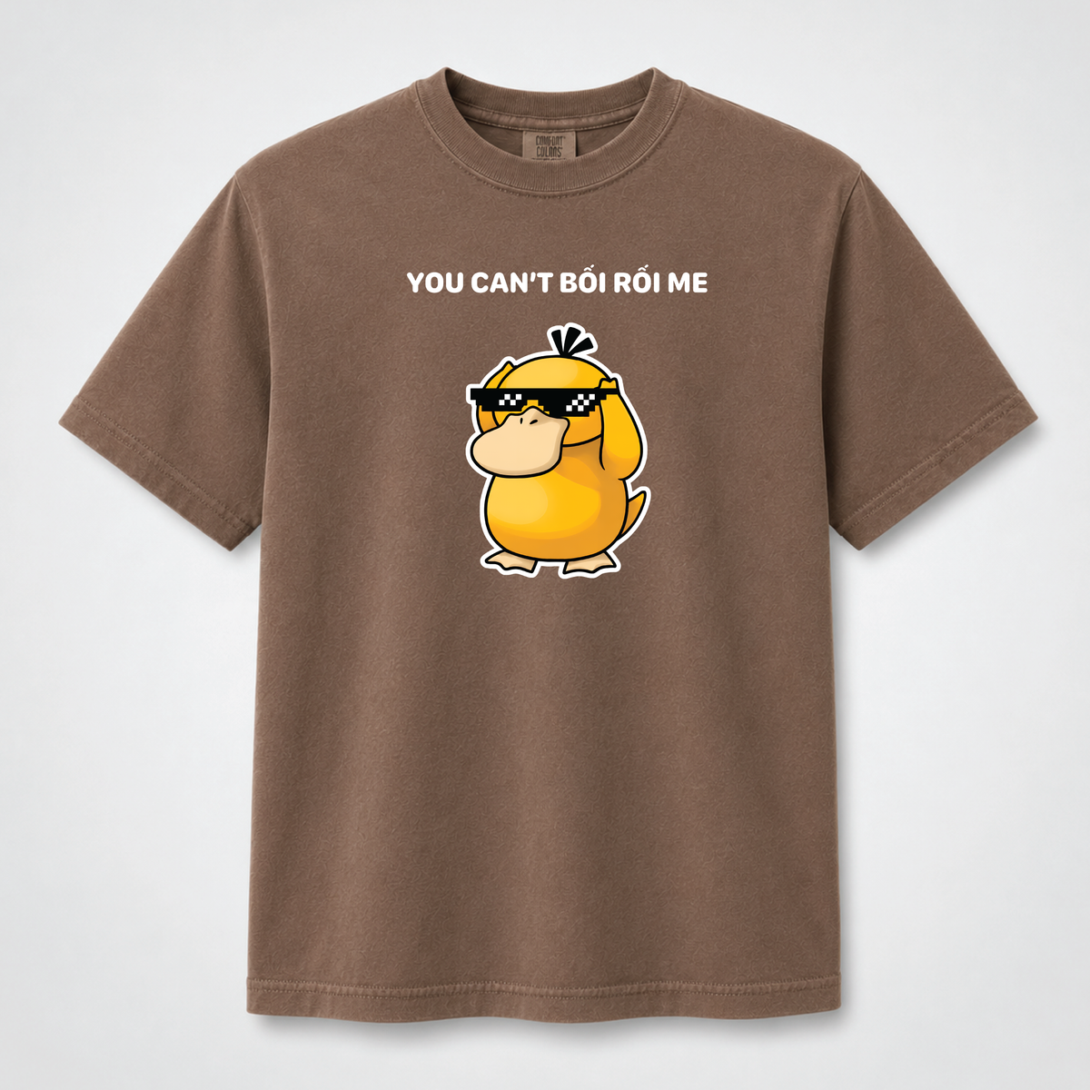 You Can’t Bối Rối Me Funny Confused Duck Graphic Tee