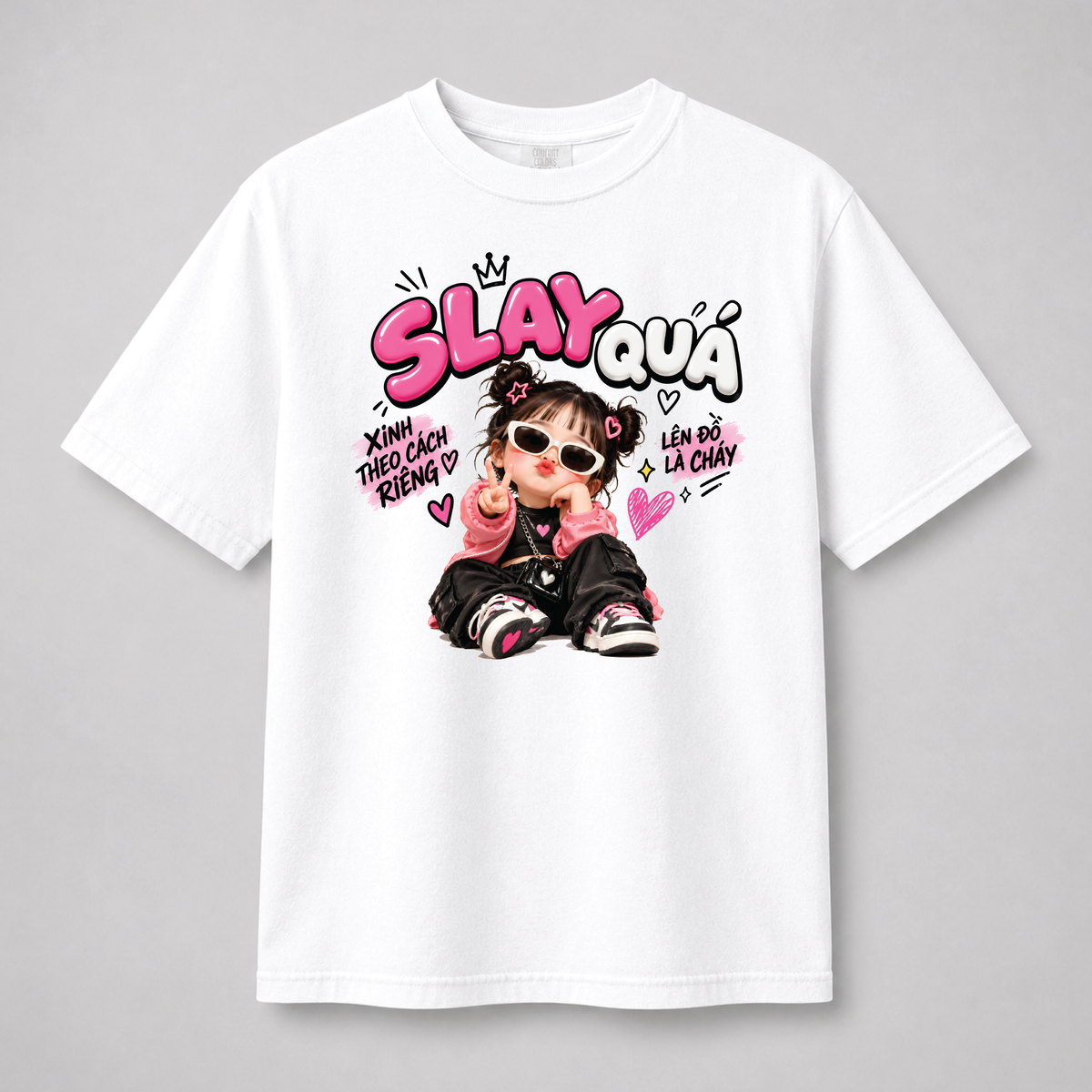Slay Quá Vietnamese Fashion Girl Graphic Tee