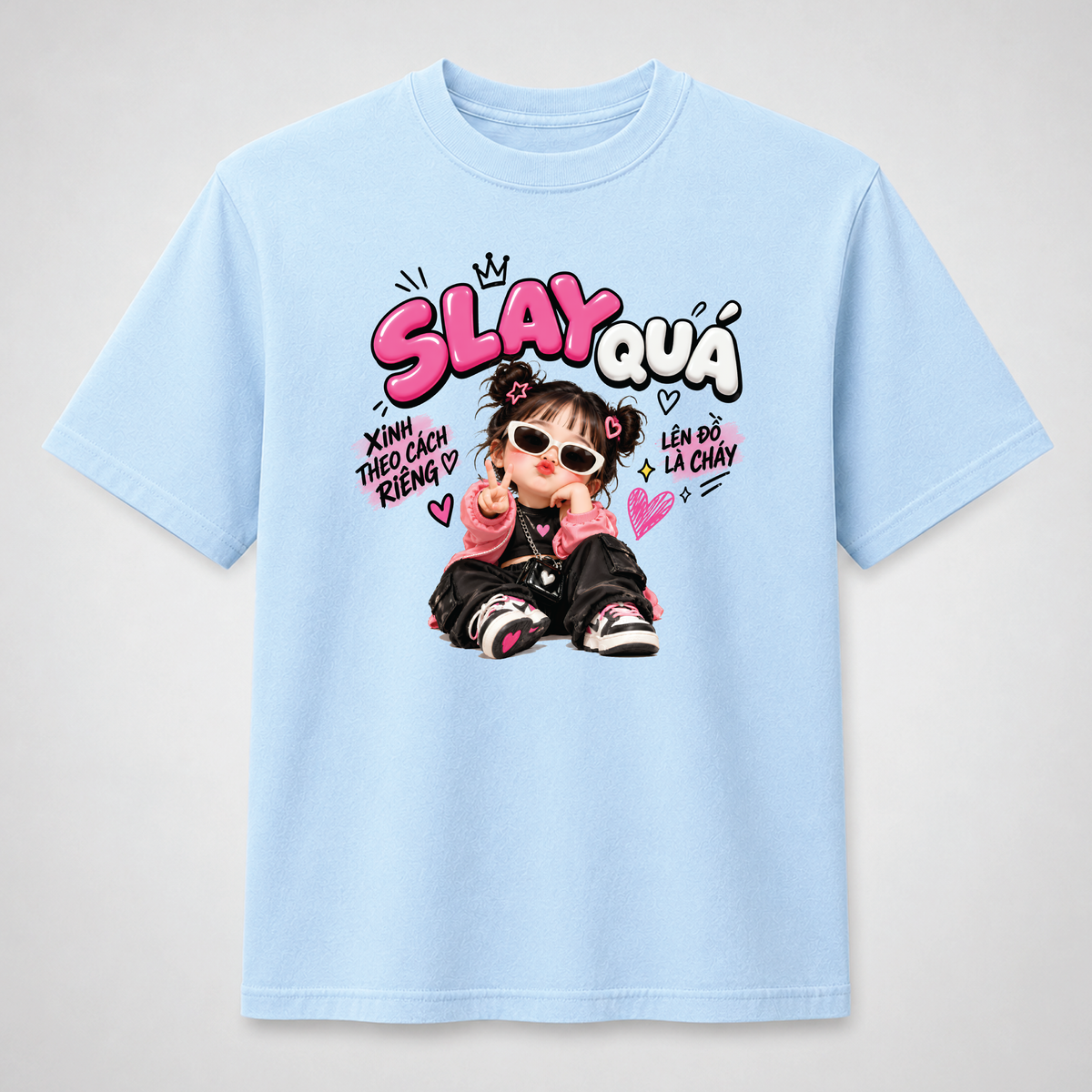Slay Quá Vietnamese Fashion Girl Graphic Tee