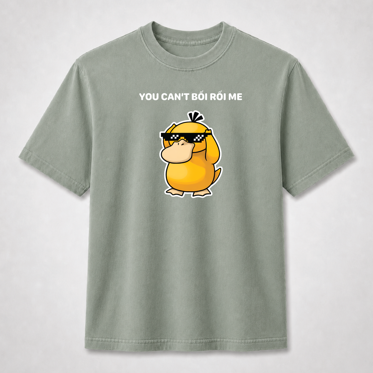 You Can’t Bối Rối Me Funny Confused Duck Graphic Tee