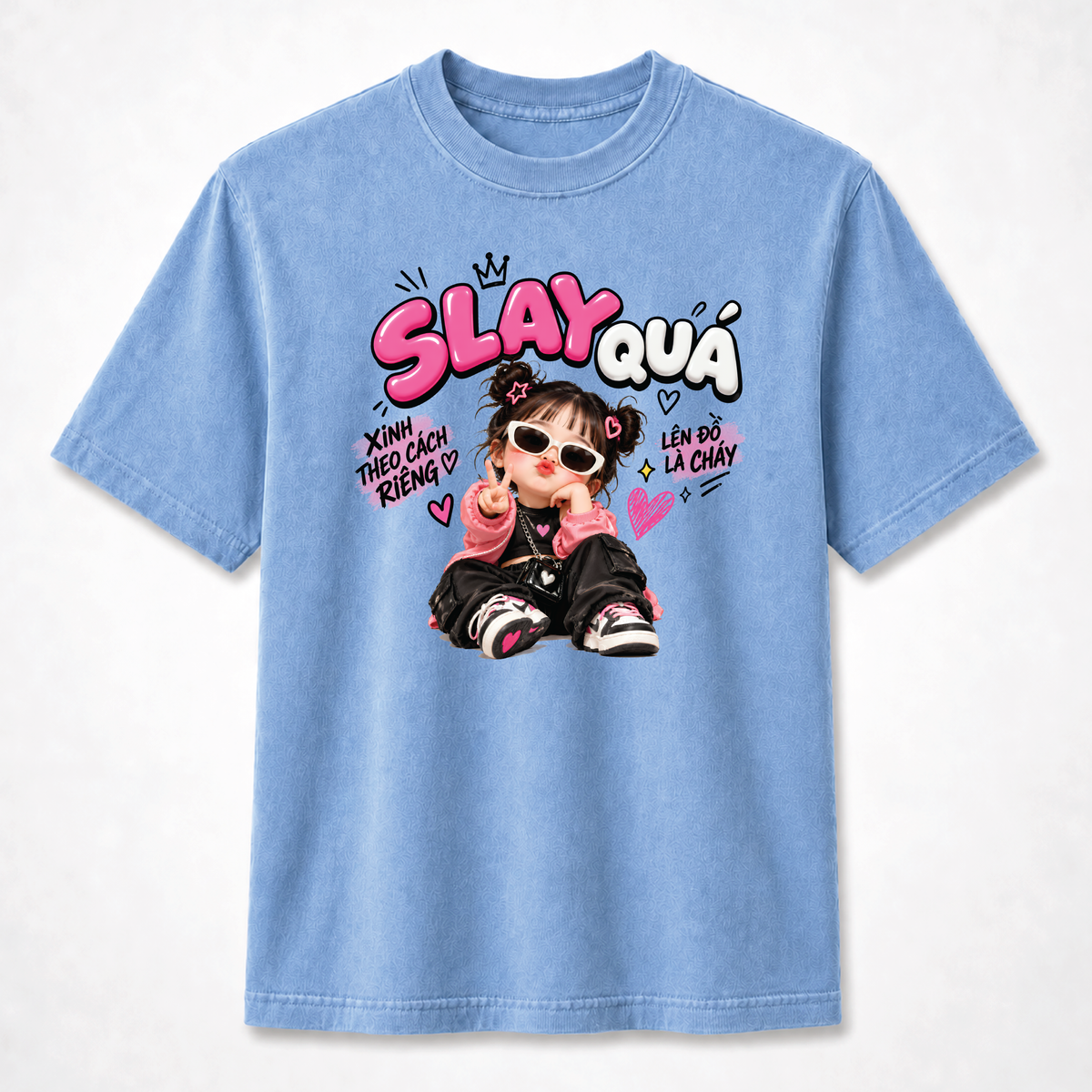 Slay Quá Vietnamese Fashion Girl Graphic Tee