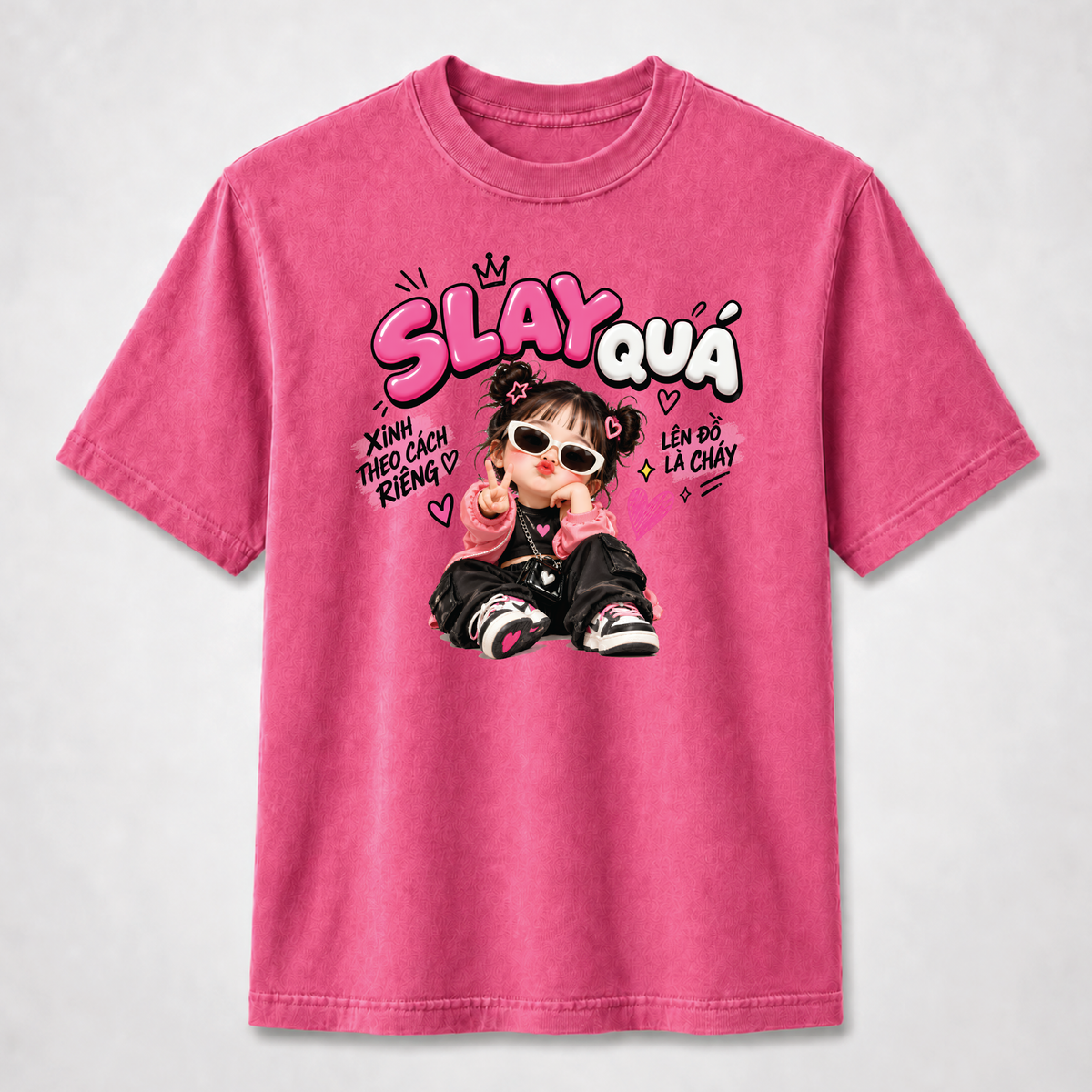 Slay Quá Vietnamese Fashion Girl Graphic Tee