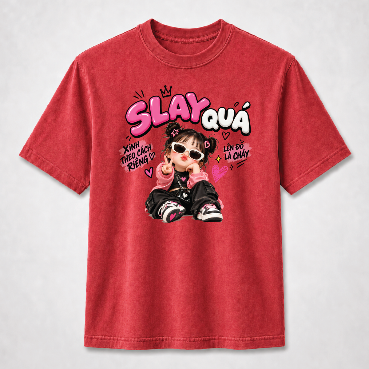 Slay Quá Vietnamese Fashion Girl Graphic Tee