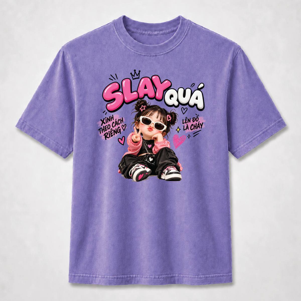 Slay Quá Vietnamese Fashion Girl Graphic Tee