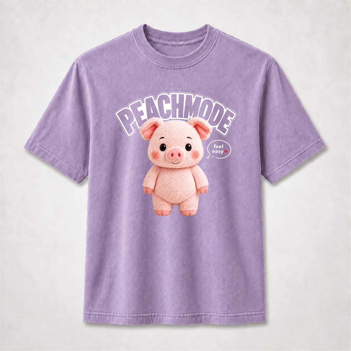 Cute Pig Peach Mode Shirt | Kawaii Self Care Graphic Tee