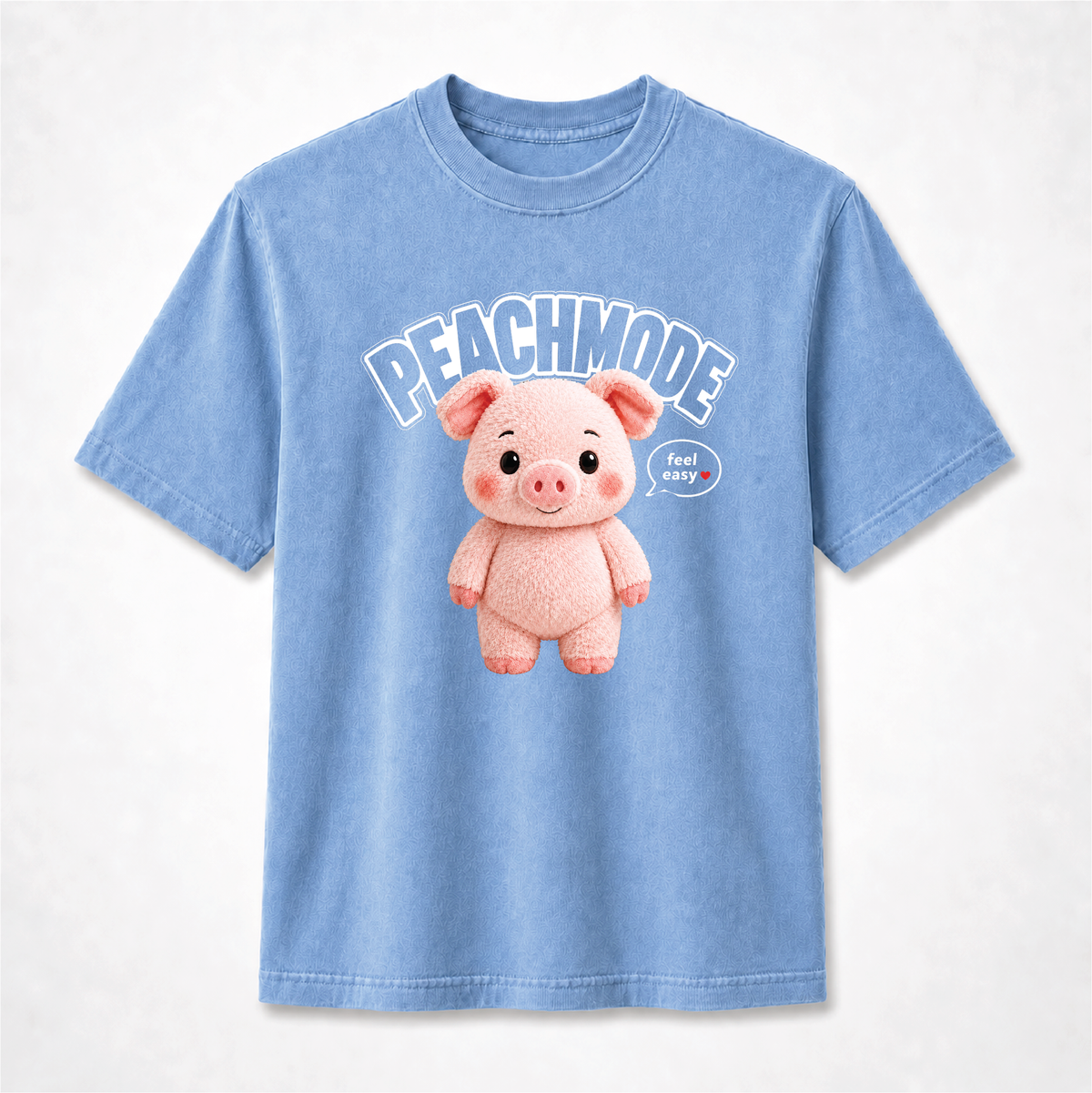 Cute Pig Peach Mode Shirt | Kawaii Self Care Graphic Tee