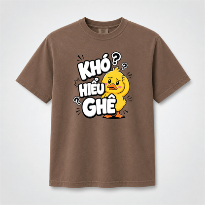 Khó Hiểu Ghê Funny Vietnamese Duck Graphic Tee
