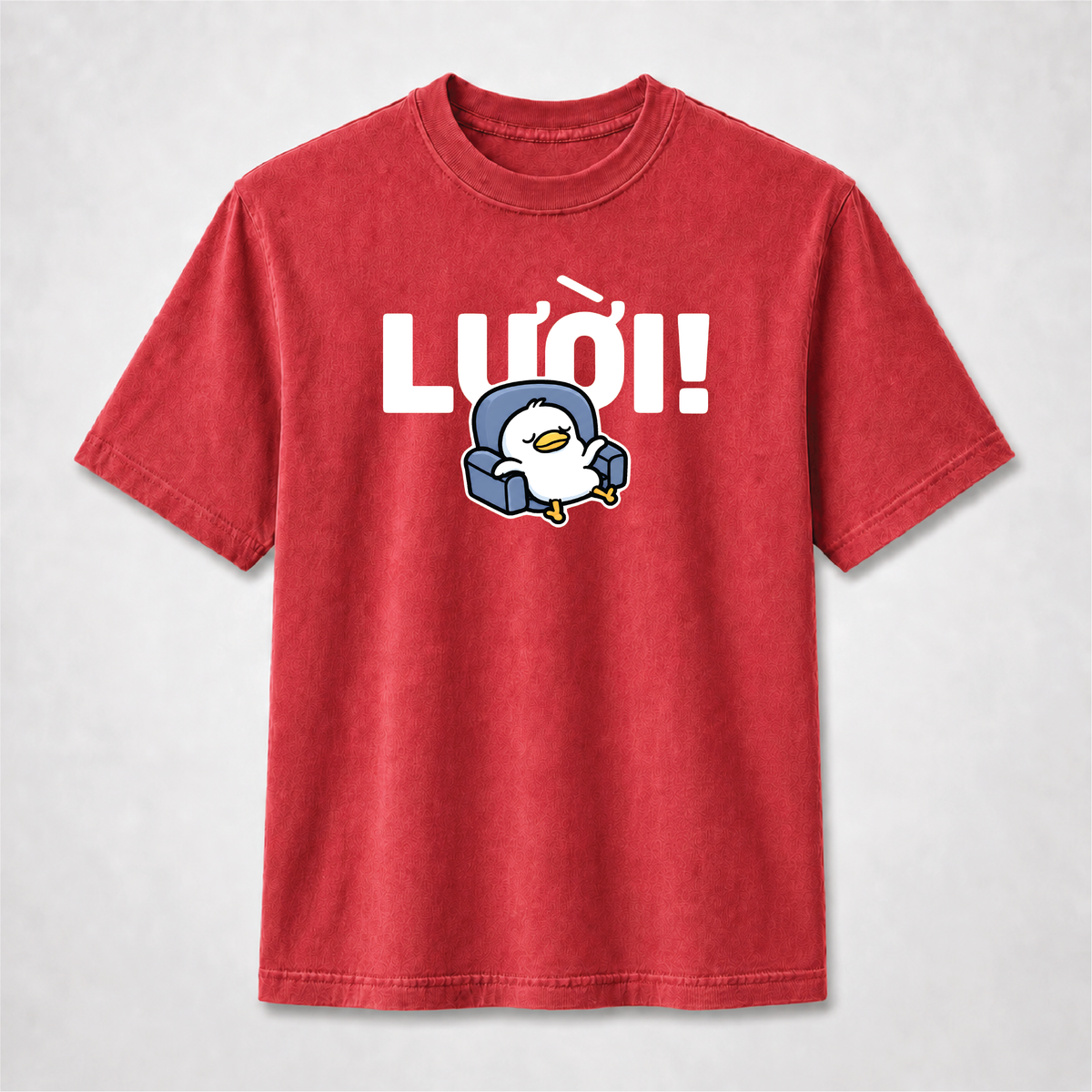 Lười! Lazy Duck Vietnamese Graphic Tee