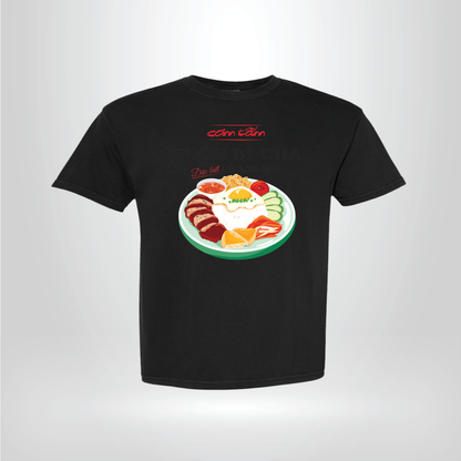 Com Tam Saigon Food Tee Vietnamese Broken Rice Graphic Cotton Shirt
