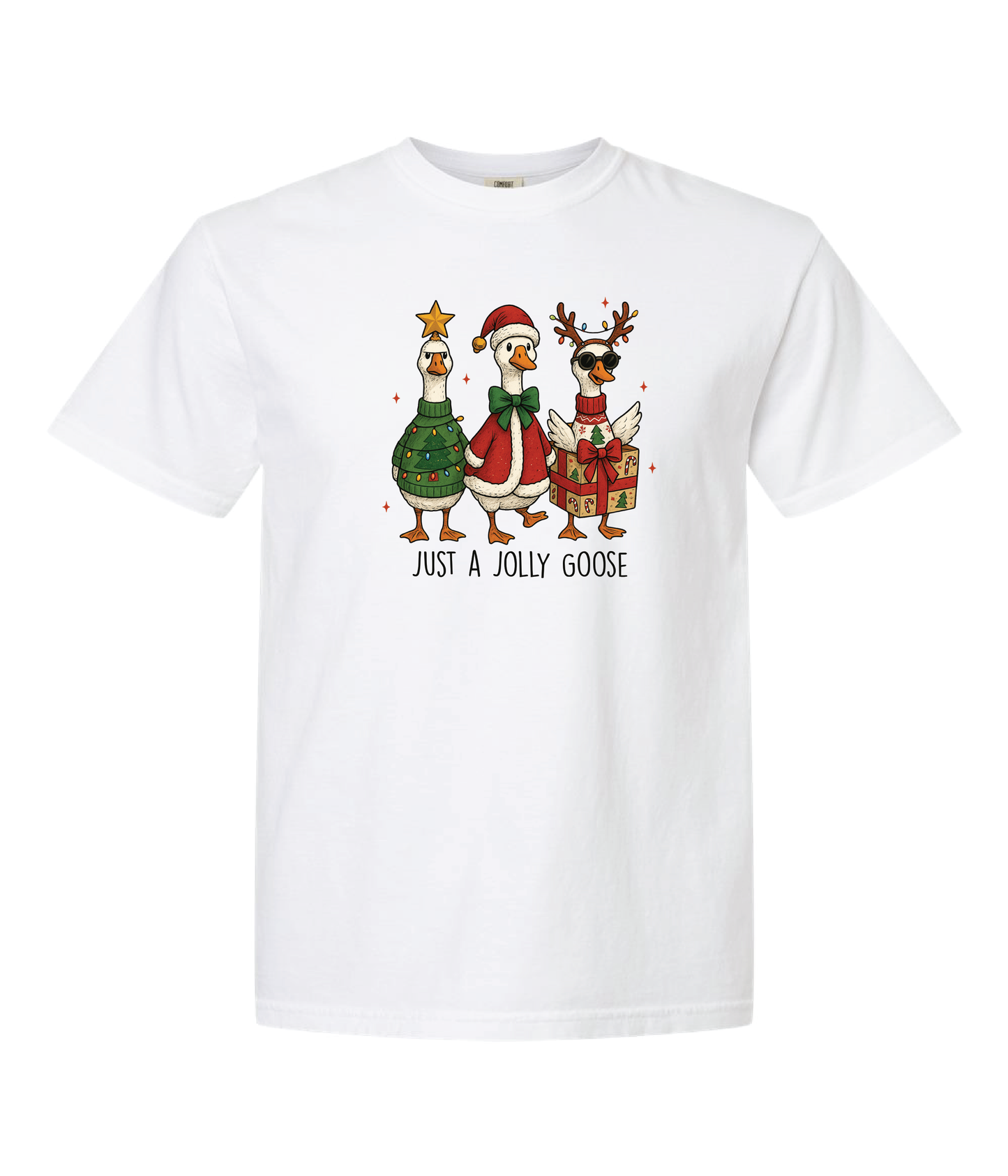 Jolly Goose Christmas Tee – Funny Holiday Shirt