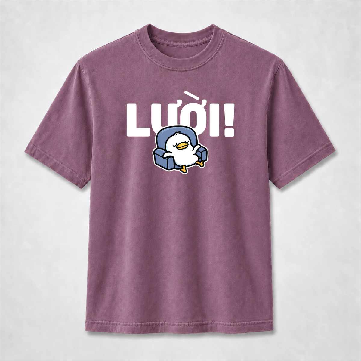 Lười! Lazy Duck Vietnamese Graphic Tee