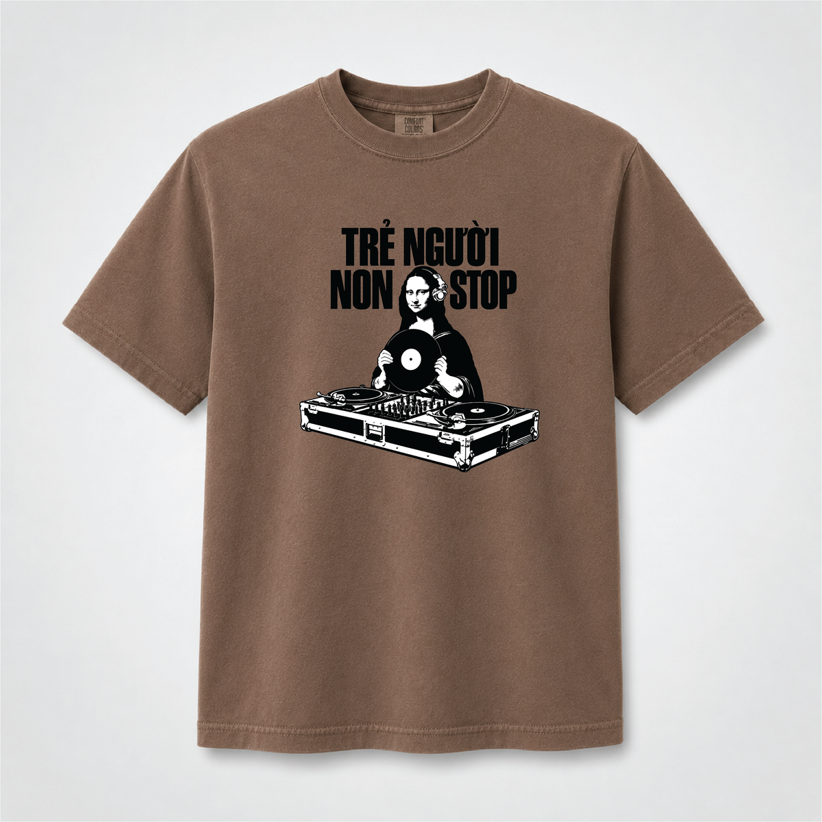 Trẻ Người Non Stop Mona Lisa DJ Graphic Tee