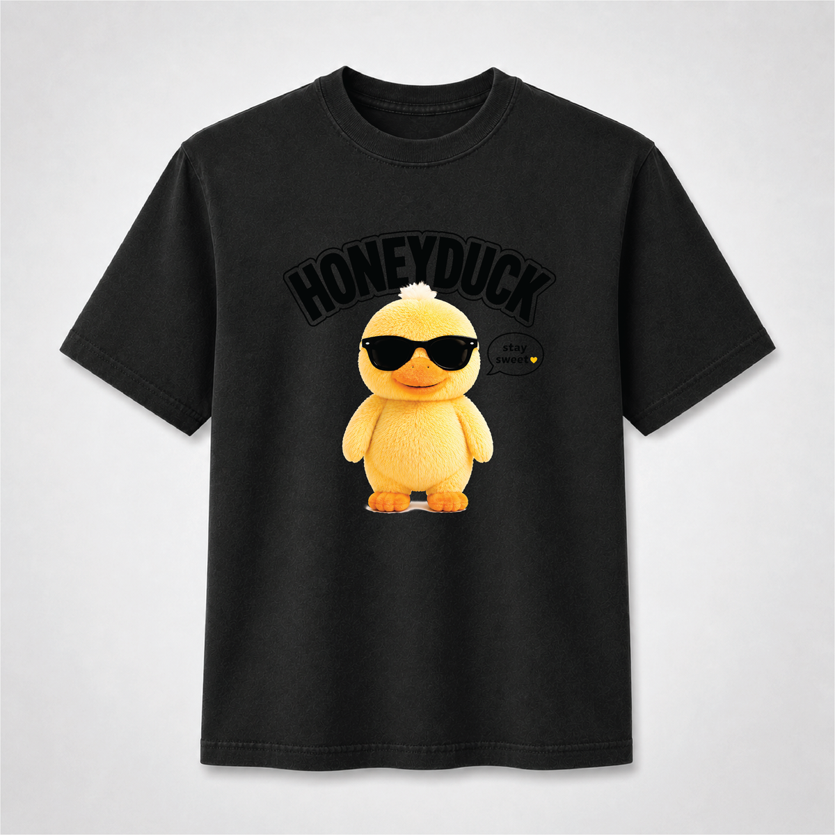 Honeyduck Cute Duck Graphic Tee – Stay Sweet Comfort Colors Shirt