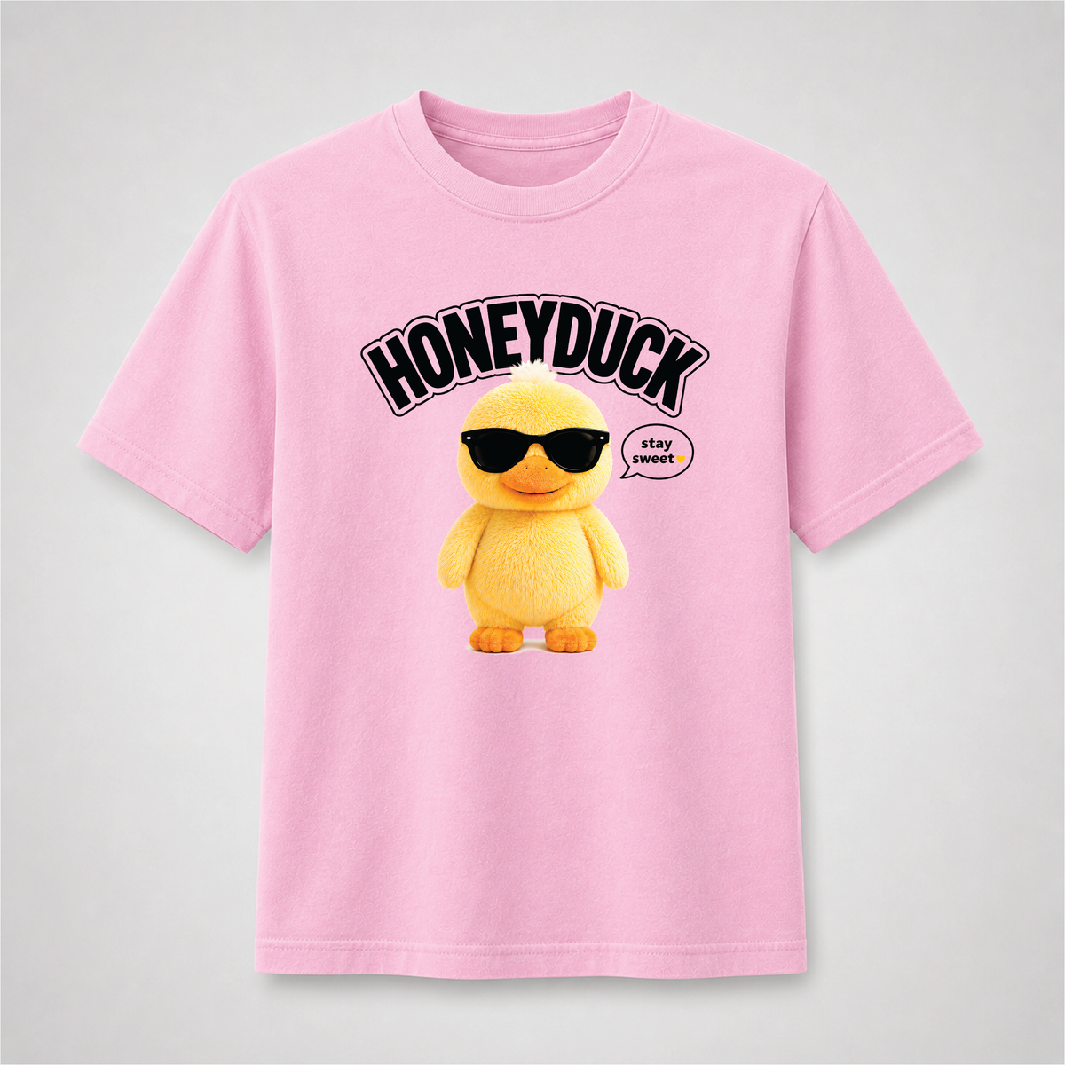 Honeyduck Cute Duck Graphic Tee – Stay Sweet Comfort Colors Shirt