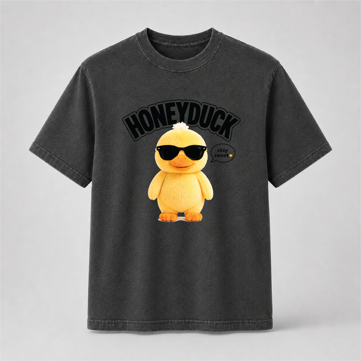 Honeyduck Cute Duck Graphic Tee – Stay Sweet Comfort Colors Shirt