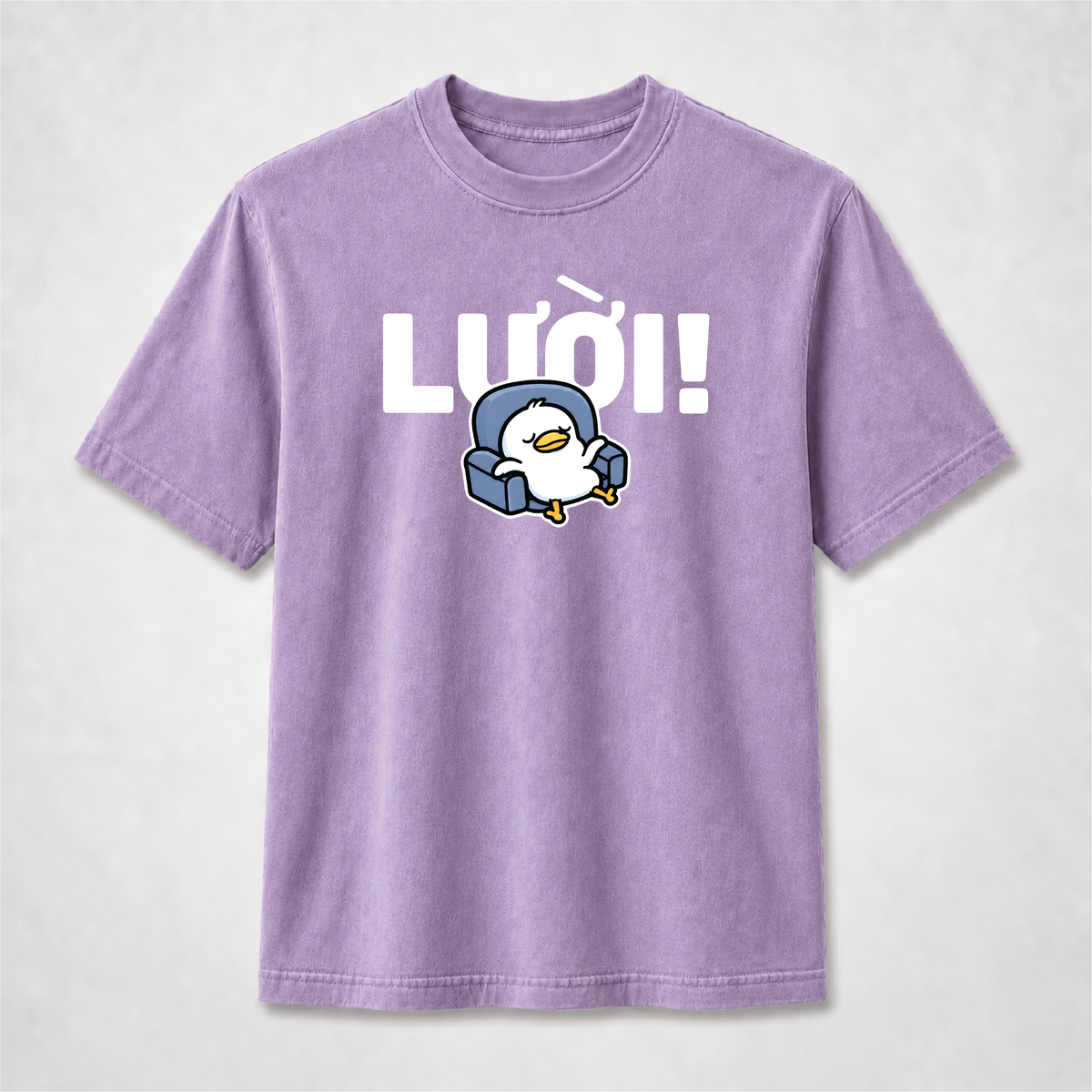 Lười! Lazy Duck Vietnamese Graphic Tee