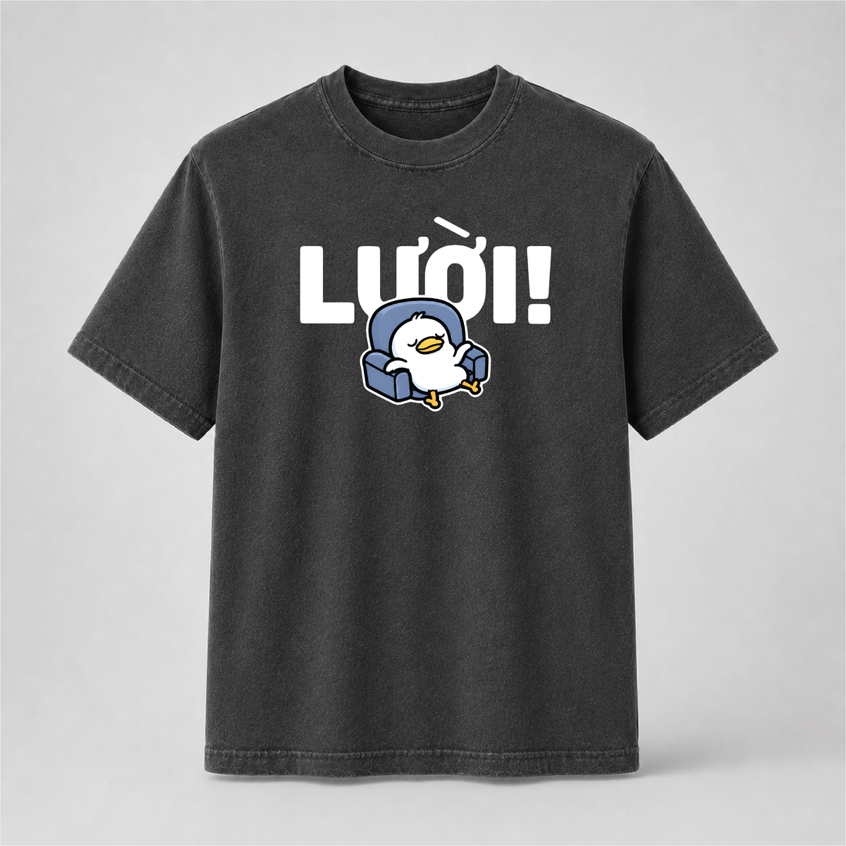Lười! Lazy Duck Vietnamese Graphic Tee
