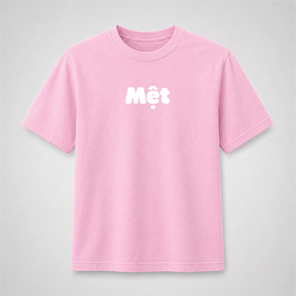 Mệt Vietnamese T-Shirt – Funny Tired Minimalist Graphic Tee