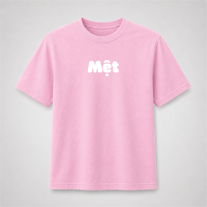 Mệt Vietnamese T-Shirt – Funny Tired Minimalist Graphic Tee