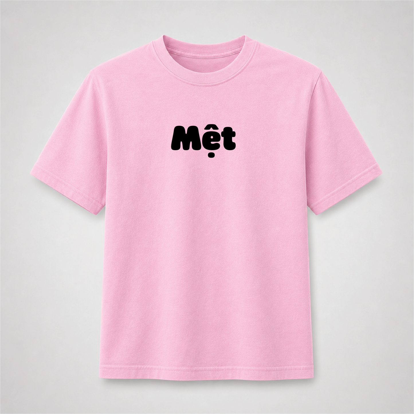 Mệt Vietnamese T-Shirt – Funny Tired Minimalist Graphic Tee