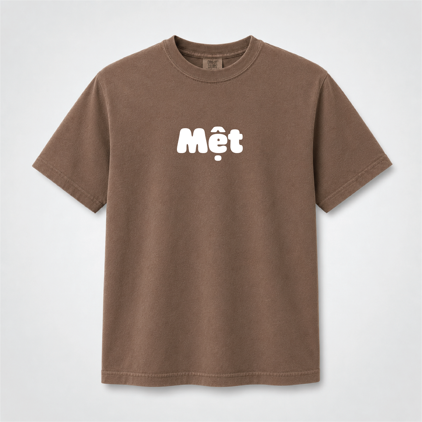 Mệt Vietnamese T-Shirt – Funny Tired Minimalist Graphic Tee
