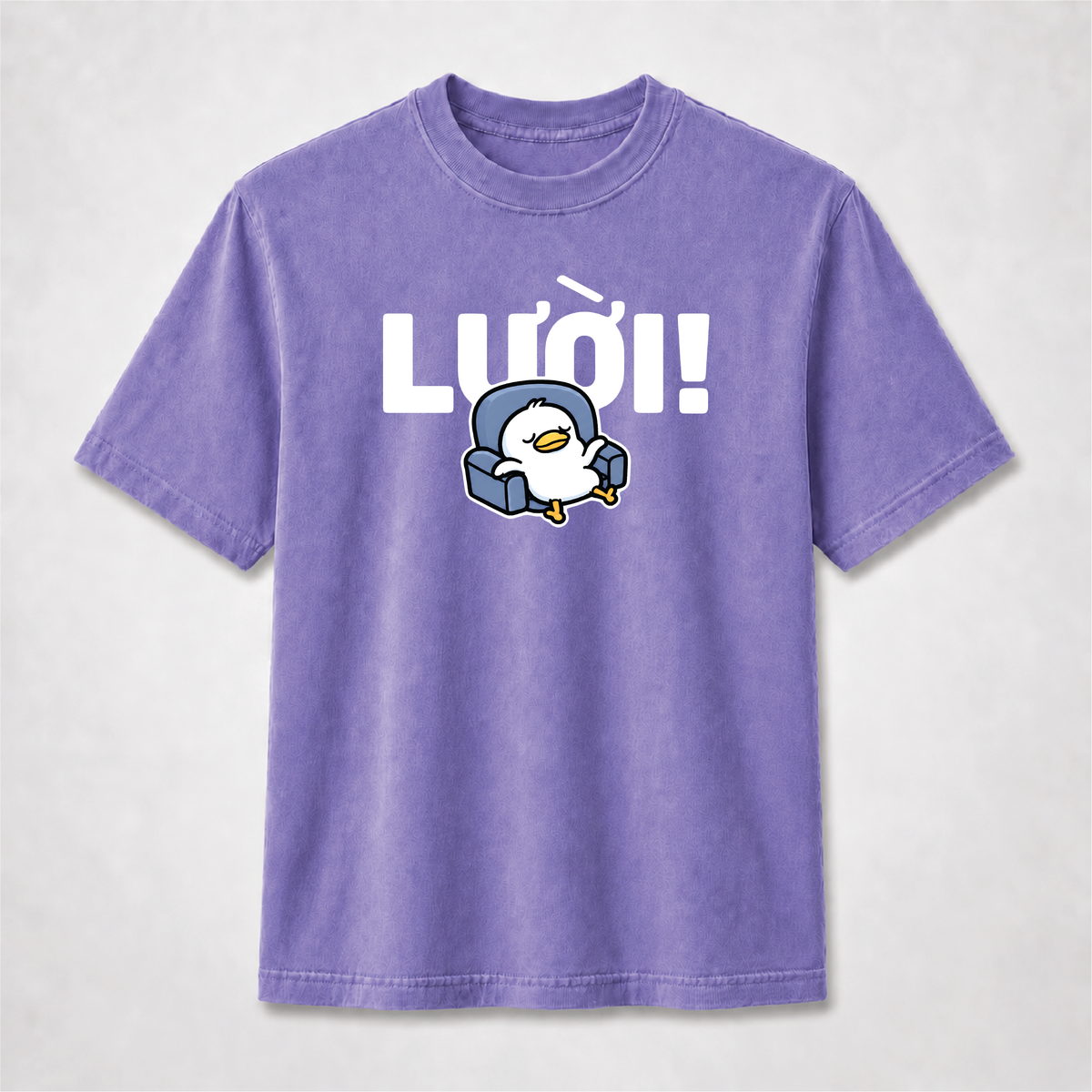 Lười! Lazy Duck Vietnamese Graphic Tee