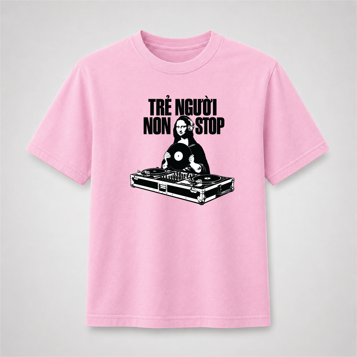 Trẻ Người Non Stop Mona Lisa DJ Graphic Tee