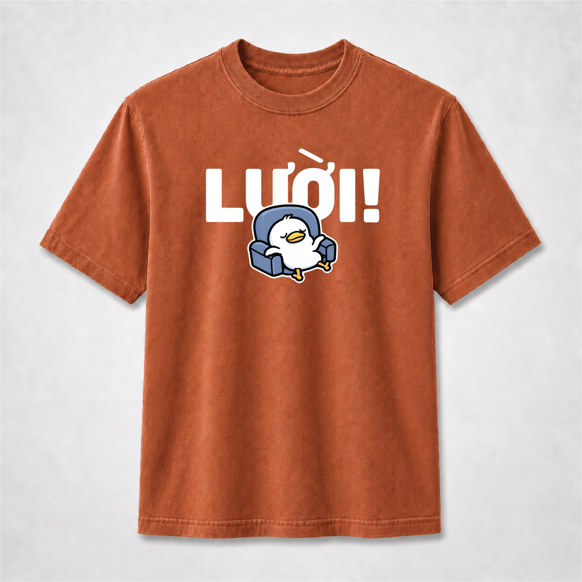 Lười! Lazy Duck Vietnamese Graphic Tee