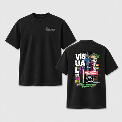 Visual Malfunction Graphic T-Shirt – Urban Streetwear Tee