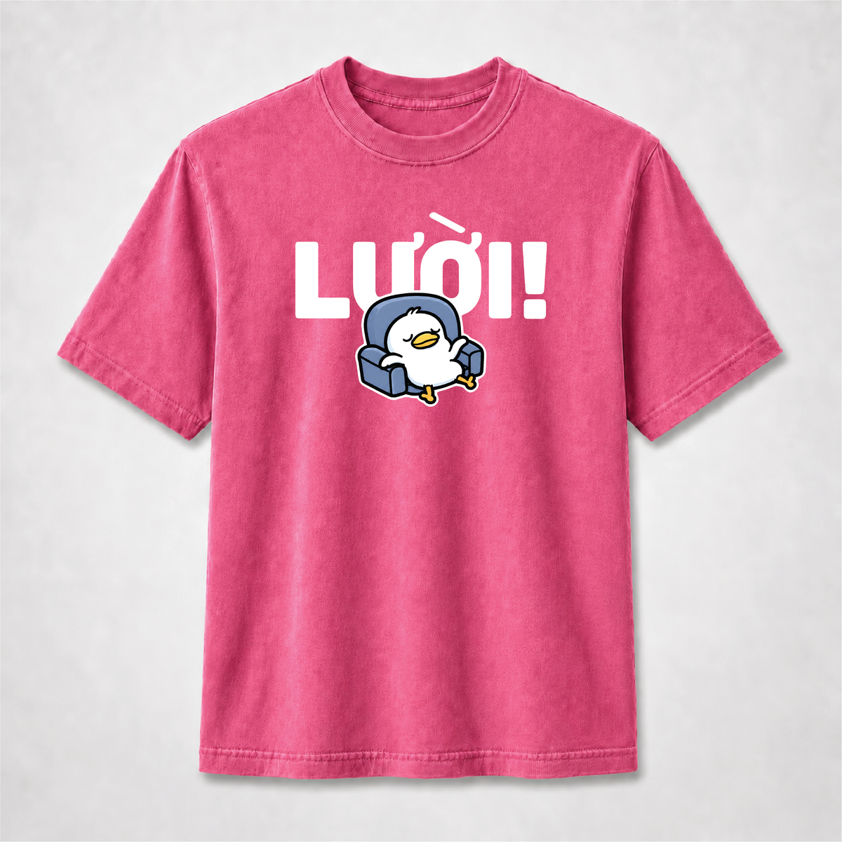 Lười! Lazy Duck Vietnamese Graphic Tee