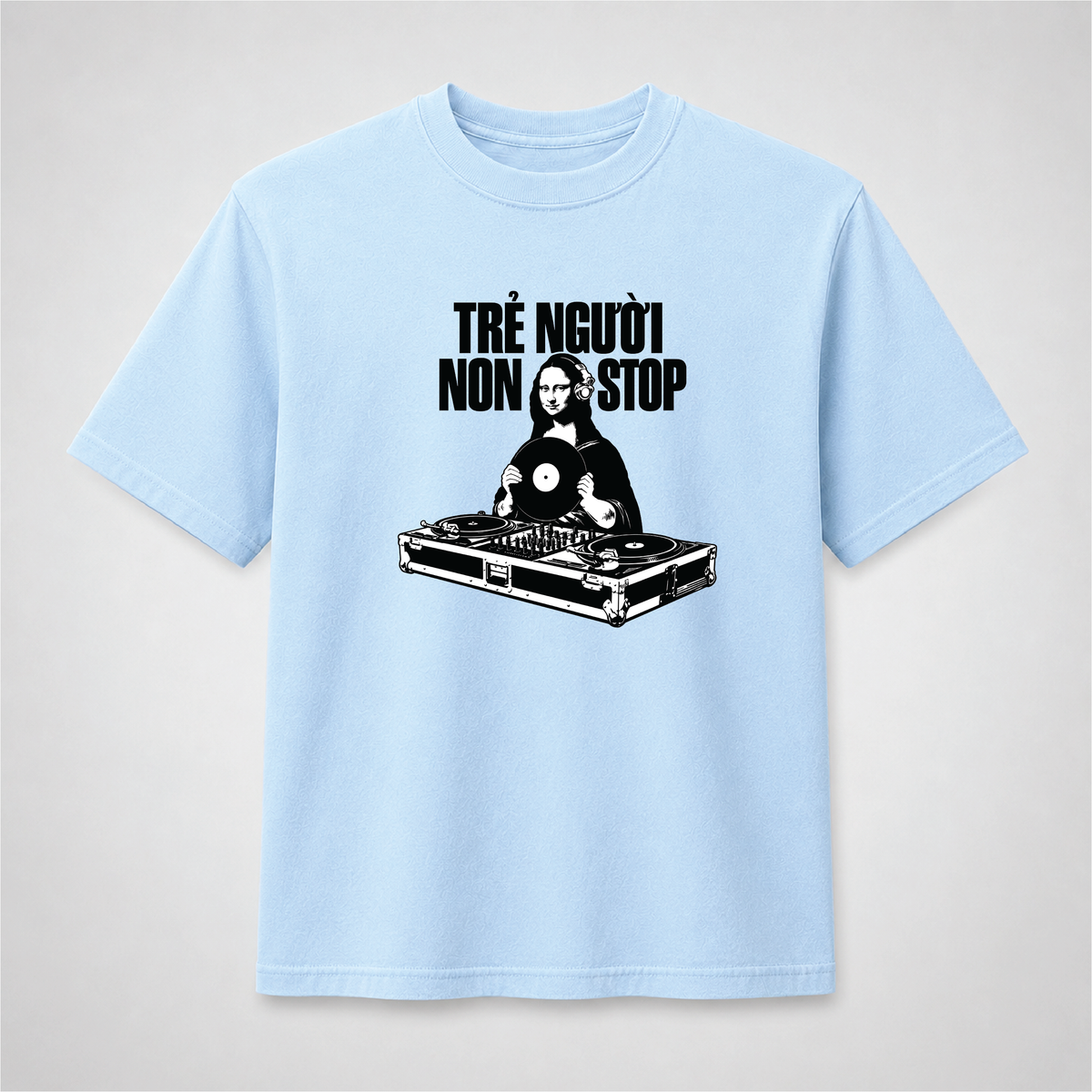 Trẻ Người Non Stop Mona Lisa DJ Graphic Tee