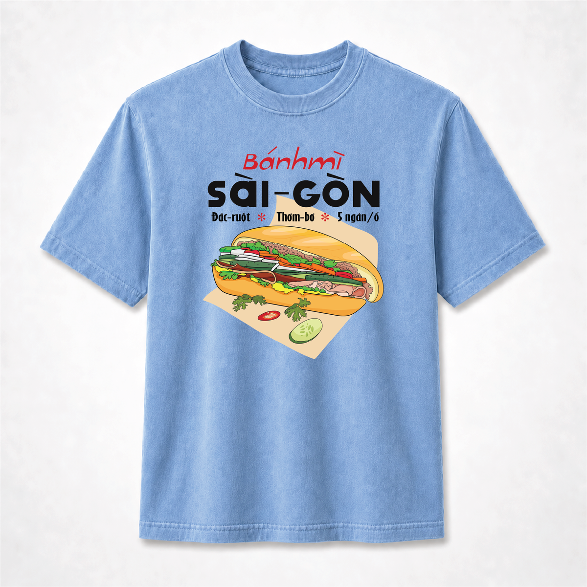 Vietnamese Bánh Mì Sài Gòn T-Shirt – Saigon Food Graphic Tee