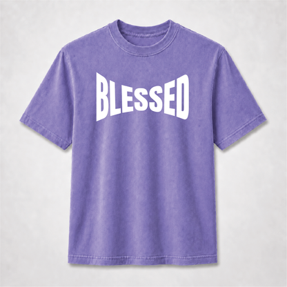 Blessed Shirt | Minimalist Christian Faith Graphic Unisex T-Shirt
